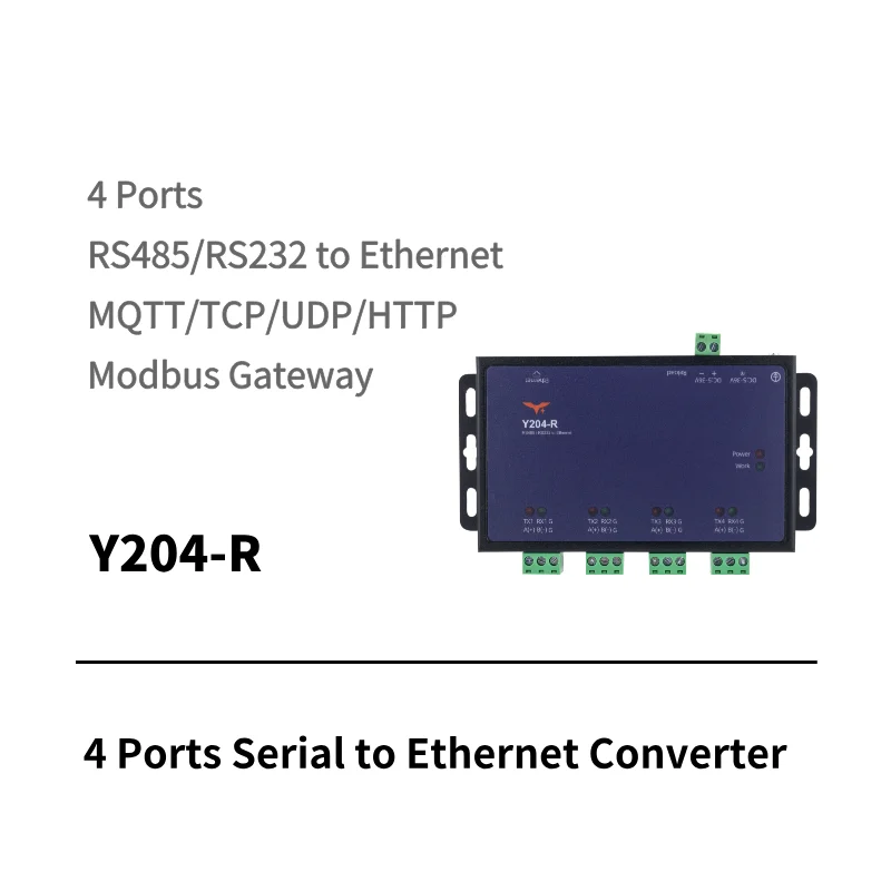 Serial to WiFi converter with 4 ports RS485 & RS232