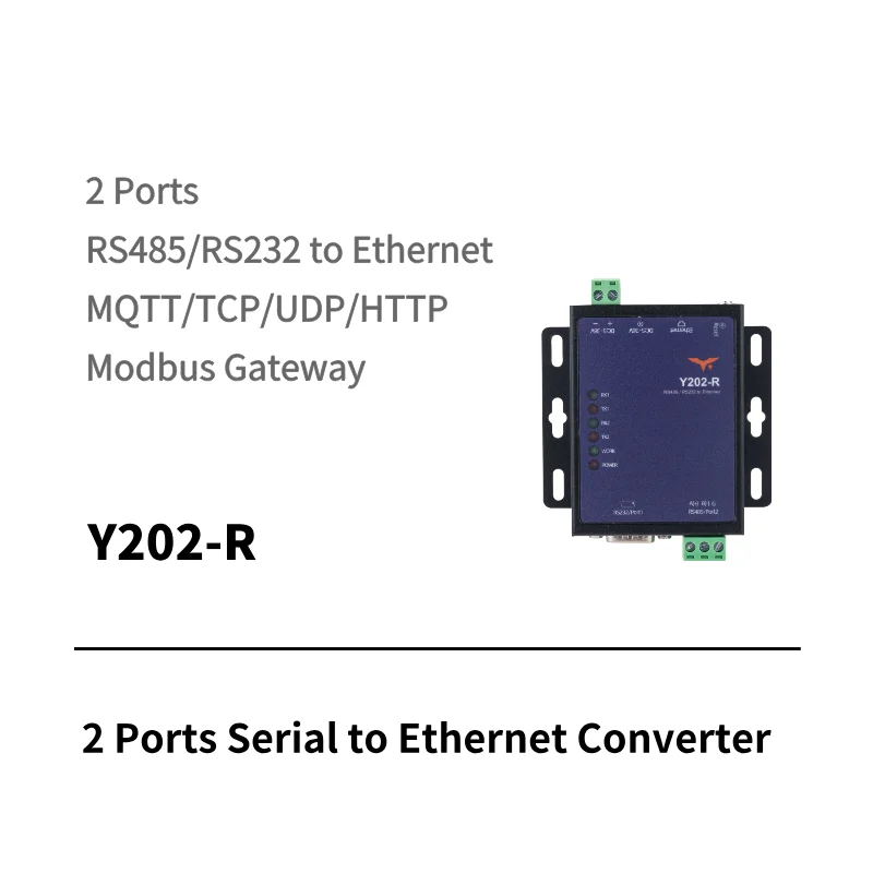 2 ports serial to Enthernet Converter